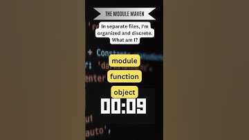 The Module Maven | JavaScript Riddle #codingchallenge #codingfun #codebreaker #javascript