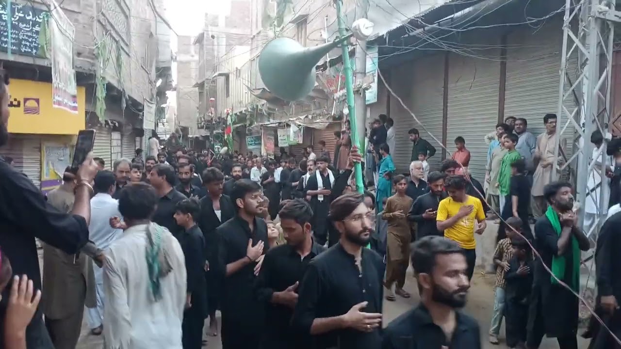 7th Muharram 1444 Hijri Juloos Azadari Moro Noha Karbala walon ka