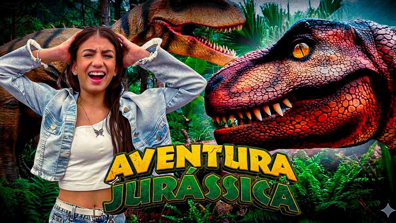CONHECI O JURASSIC PARK 😱🦖