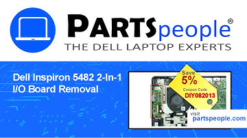 Dell Inspiron 14-5482 2-In-1 (P93G001) I/O Board How-To Video Tutorial