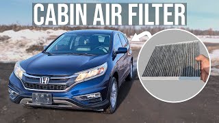 How to Replace Cabin Air Filter - Honda CR-V (2012-2016)
