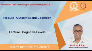 noc19 ge04 lec10 Cognitive Levels