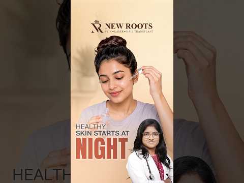 Night Skincare Routine for Glowing Skin #skincare #viral #shorts