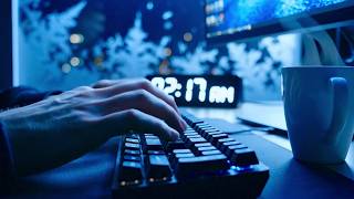 Keyboard Typing Sounds for a Calm Mind and Patient Focus