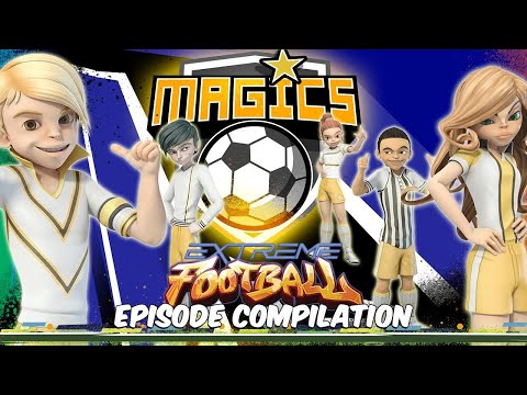 Extreme Football ⚽ Season 1, Episodes 13 17 1+ Hour World Cup Soccer Cartoon ⚽ 💥