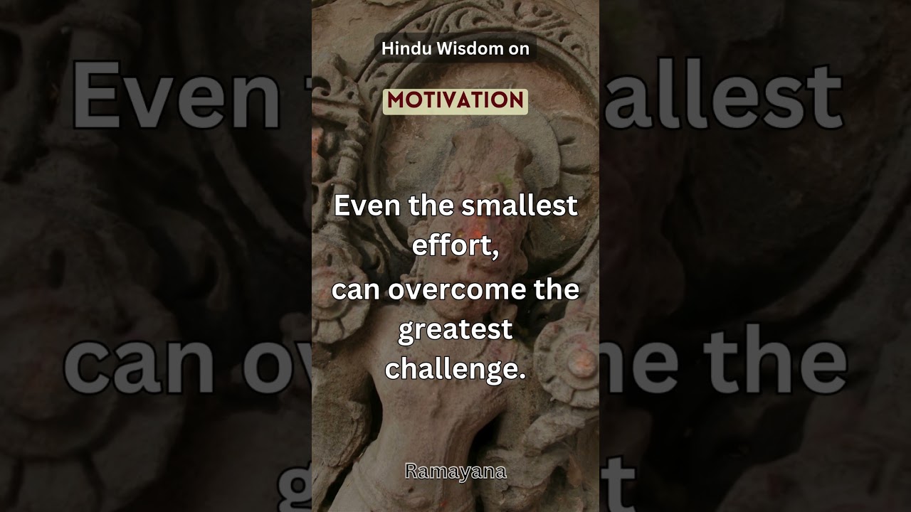 Small Steps Big Wins Ramayana Wisdom 