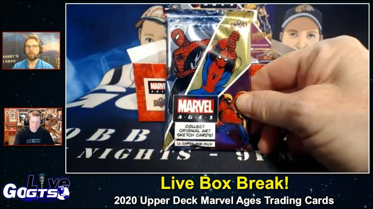 Box Break | 2020 Upper Deck Marvel Ages Trading Cards