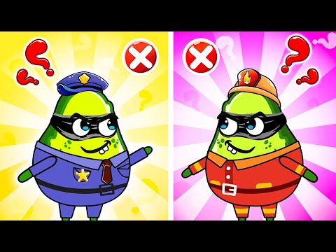 CopyCat & Copy Rescuers ? How To Find The Real One | Sing-along with Lamba Lamby