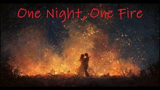One Night, One Fire | Emotional Cinematic EDM instrumental inspired with Alan Walker Melodic