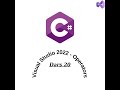 C# Dərsləri Bərabər Operator nədir və Ondan Necə İstifadə Etməliyik? |C# OPERATORLARI | C# OPERATORS