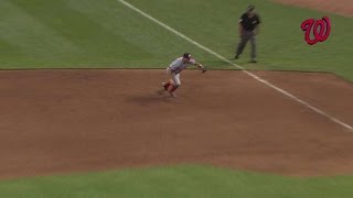 WSH@CIN: Zimmerman makes a nice scoop at first