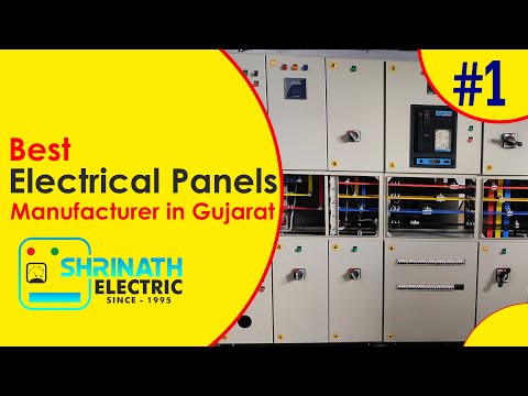 Best Electrical & Distribution Control Panel Manufacturer in Ahmedabad, Gujarat #shrinathelectric