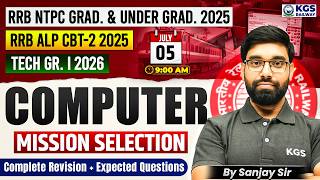 RRB NTPC Grad. & Under Grad. 2025 RRB ALP CBT-2 2025 | TECH Gr. I 2026 COMPUTER Sanjay Srivastav Sir screenshot 4