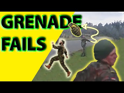 Top Funny Army Fails | Hand Grenade Fails | Military Fails | Idiots At Work | Hilarious Compilation