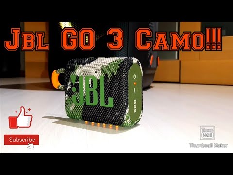 JBL GO 3 SQUAD EDITION!!! | 100% VOLUME 