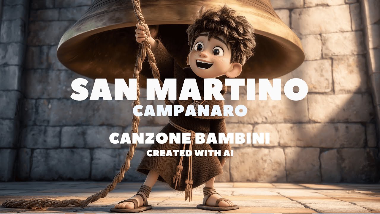 San Martino Campanaro – Versione AI in stile Pixar