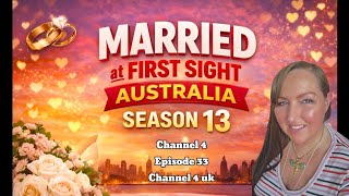 Married at first sight Australia season 13 episode 33 final commitment ceremony. Channel 4 uk