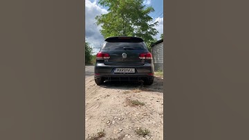 Golf gti mk6 stock exhaust muffler delete