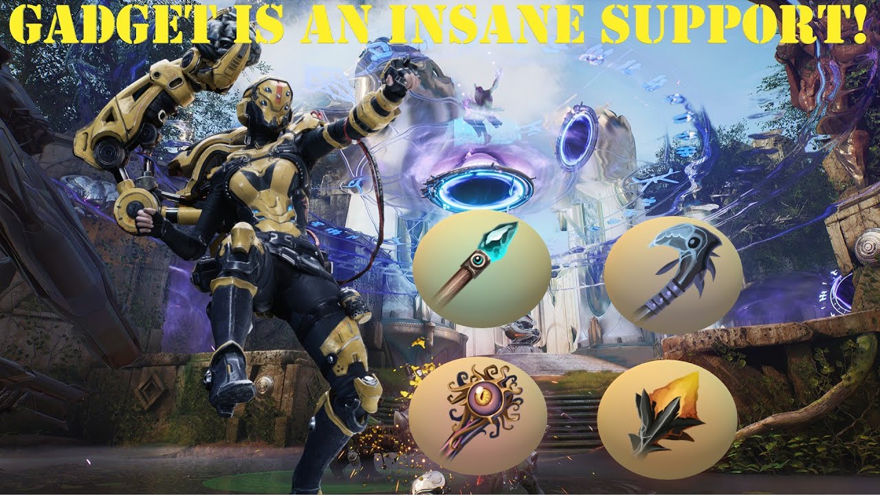 GADGET IS A NUTS SUPPORT! - Predecessor Ranked Paragon
