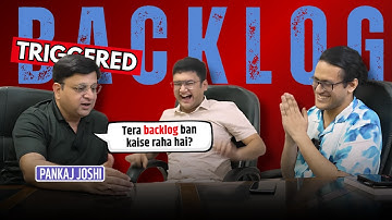 Math Backlog COMPLETE Strategy | PJ sir | Nishant Jindal | Backlog Roast #jee2026 #jee2027 #kota 