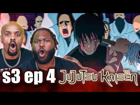 We couldnt believe our eyes reacting to Jujutsu Kaisen S3 Episode 4