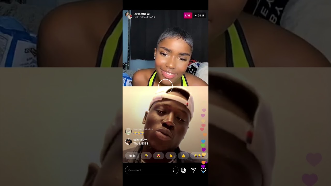 Eva & Father Full Instagram Live [April 6th 2020]