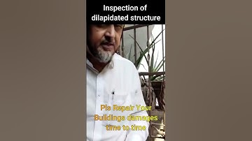 Inspection of dilapidated structure By Er. Javed Azmi #structuralengineering #engineering #audit