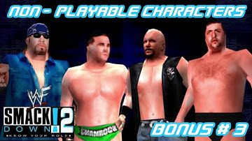 Live Stream: WWF Smackdown! 2: Bonus #3 (Non-Playable Characters)