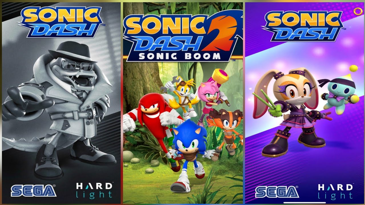 Sonic Dash 🆚 Sonic Boom vs All Bosses Zazz Eggman All Characters - YouTube