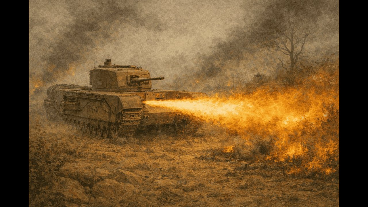 CHURCHILL CROCODILE MAP CONTROL! || British Forces 4v4 Company of Heroes 3