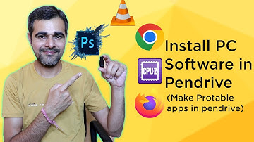 How to Install Programs to a Flash Drive|Portable apps in pen drive