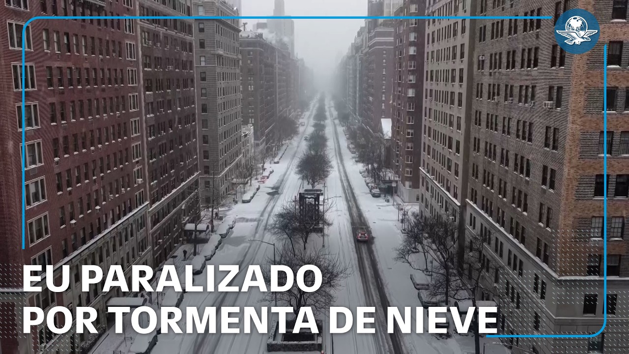 Tormenta de nieve deja más de 700,000 hogares sin electricidad 