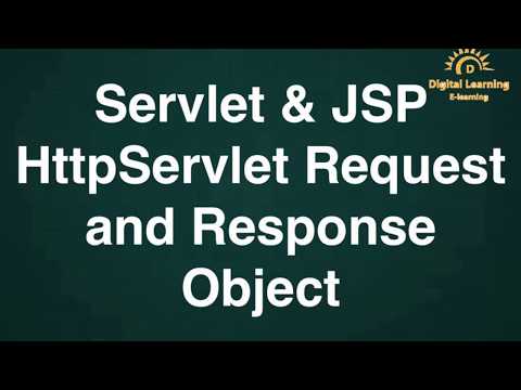8 Servlet & JSP HttpServlet Request & Response Object | Online Training Download app from below link