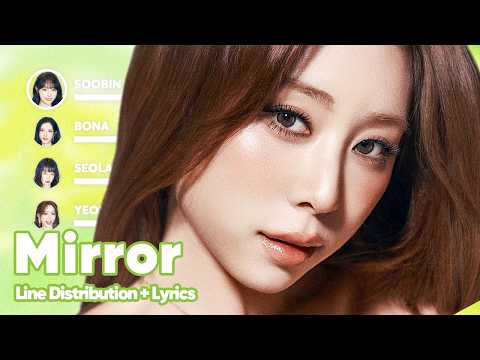 WJSN - Mirror (Line Distribution + Lyrics Karaoke) PATREON REQUESTED