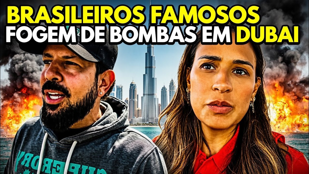 BRASILEIROS FAMOSOS FUGIRAM DOS BOMBARDEIOS EM DUBAI Simone Mendes, Sorocaba e Ariadna 