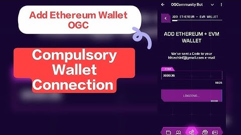 How to connect wallet OGC app || OGC app Withdraw || OGC KYC complete verification  method