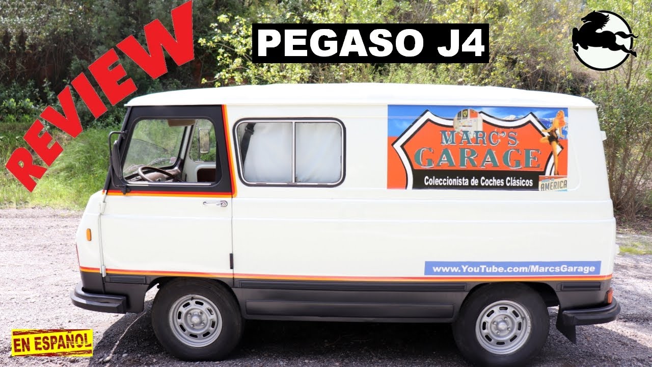 Pegaso J4 800 Review al COMPLETO en español de esta furgoneta Clasica española SAVA MORRIS PEGASO
