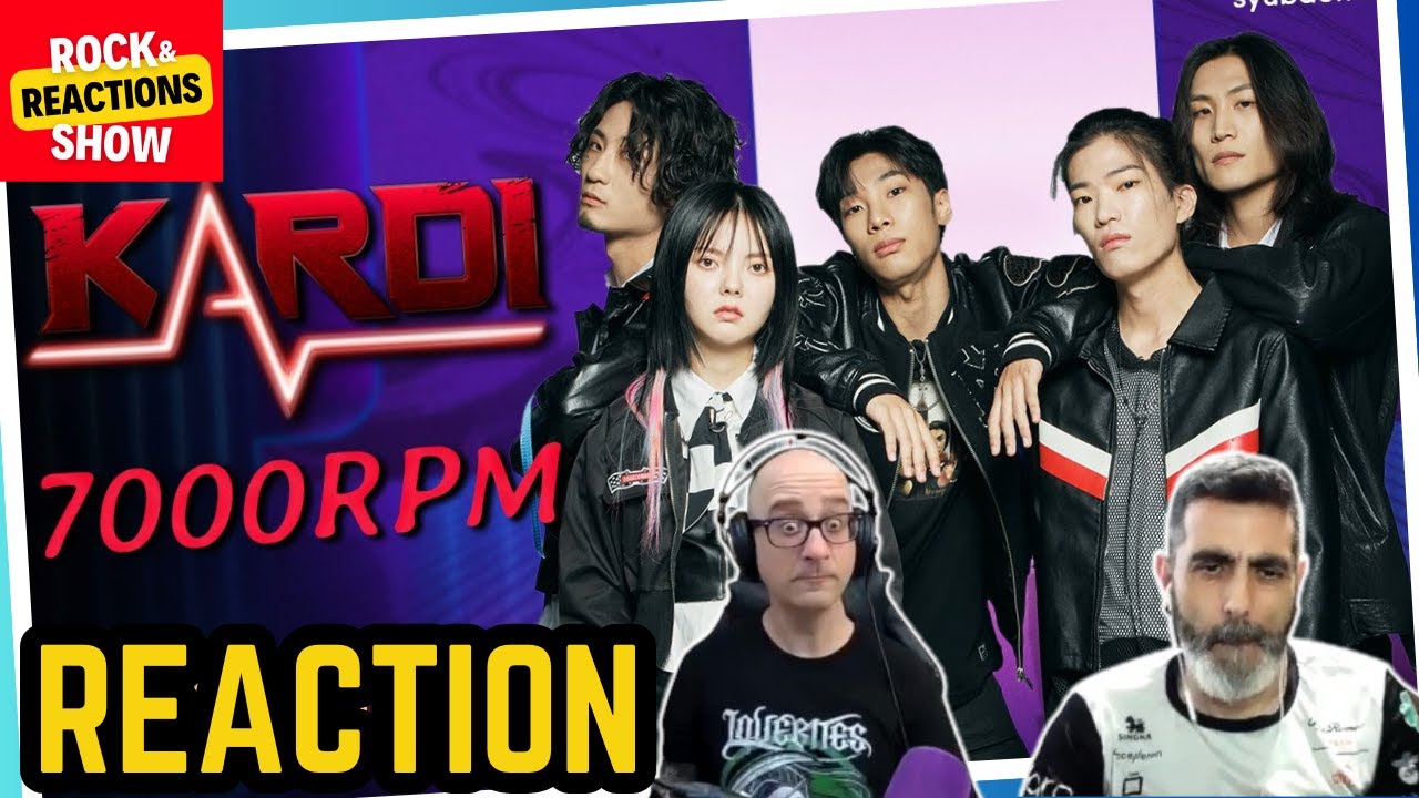KARDI Reaction - 7000 RPM | React | Reacción |  反応 | Rock and Reactions