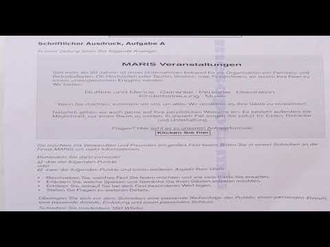b2 brief schreiben