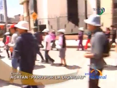 Cusco: Paro de 48 horas contra el gobierno fue acatado por varias provincias