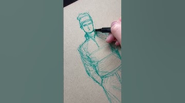 Quick Loose Fashion Sketch In 15 MINUTES