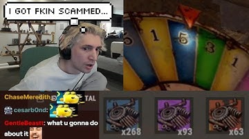 xQc Rages & Mutes his Mic after Getting Scammed at Gambling Wheel caused by Rust Server DDos