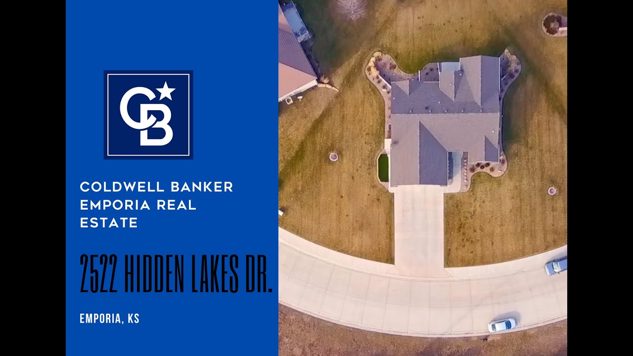 Stunning lakeside home//2525 Hidden Lakes Dr Emporia, KS// Coldwell Banker Emporia 620.412.9850