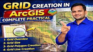 Grid Creation in ArcGIS  | GIS Grid Create करना सीखें
