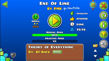 End Of Line 100% [Normal] By PMK - Geometry Dash 2.11