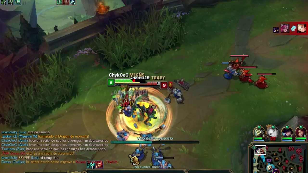 Akali top vs Riven S7