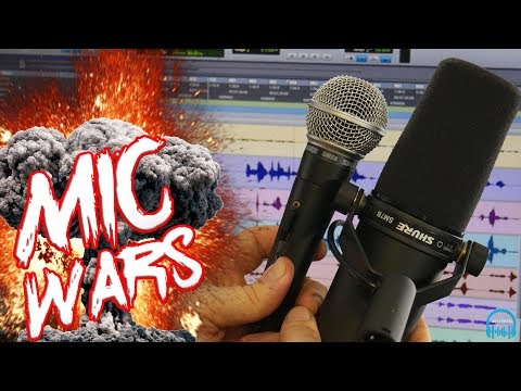 MIC WARS | SHURE SM58 vs. SHURE SM7B