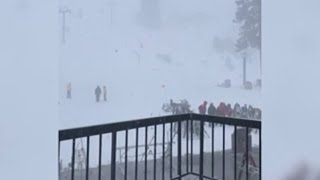 1 dead, 3 injured following avalanche at California ski resort