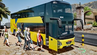 Tourist Bus Simulator | VDL Futura Double Decker Ultra Luxury Coach ! screenshot 3