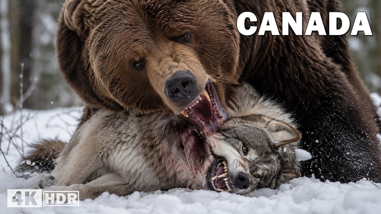 WILD CANADA | The Kingdom of the Planet’s Fiercest Predators | Nature Animal Documentary